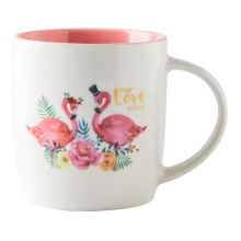 Benutzerdefinierte Porzellan Tassen Tassen einfach weiß 12oz Sublimation Keramik Tassen leer Werbe Geschenk Kaffee Keramik Tassen